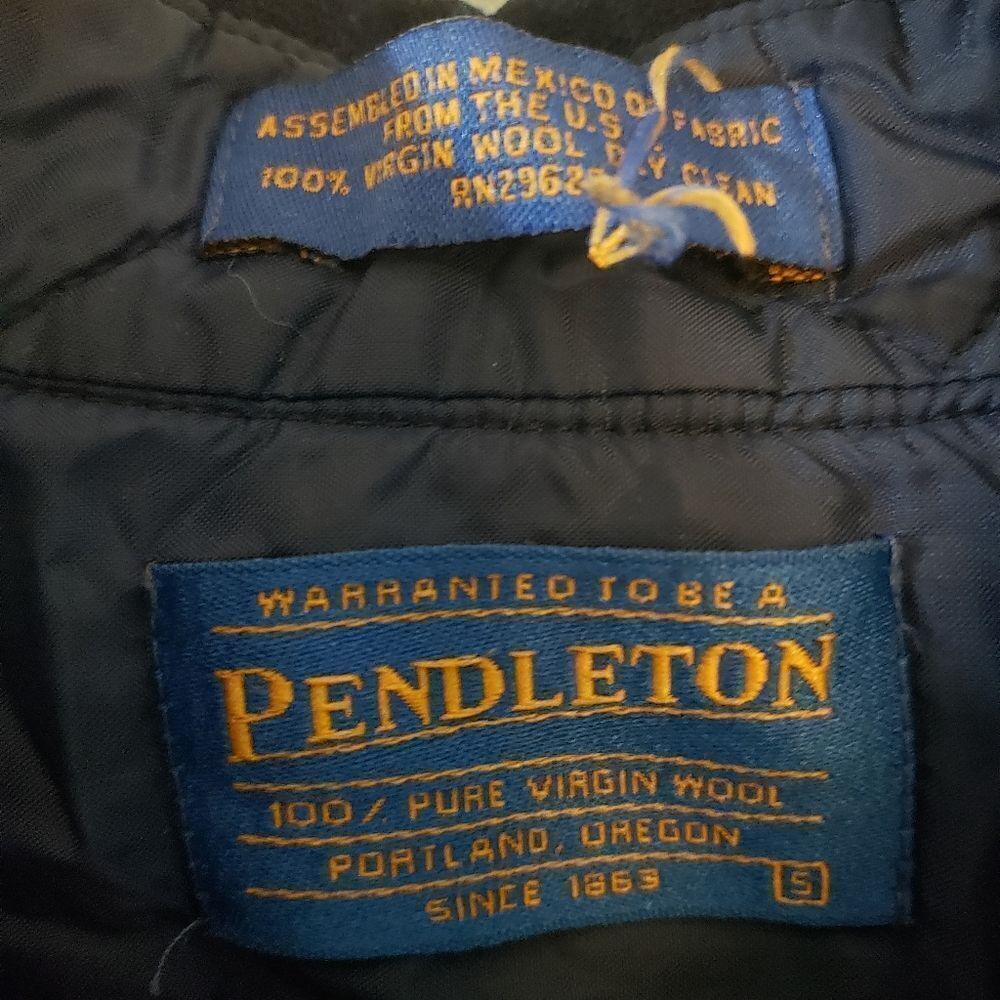 Unisex Pendleton 100% Wool Shacket - Picture 6 of 6